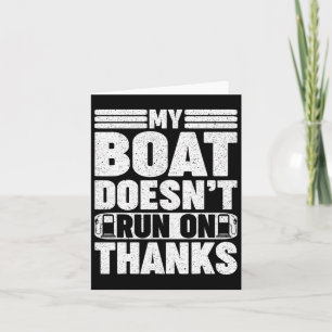 Carte Mon bateau ne fonctionne pas grâce à un bateau à g