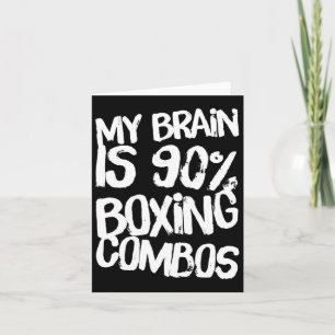 Carte Mon Cerveau Est 90% Boxer Combos Boxer Boxers Love
