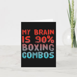 Carte Mon Cerveau Est 90% Boxer Combos Boxer Boxers Love
