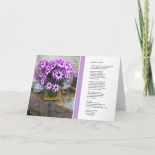 Carte Mon cher ami...