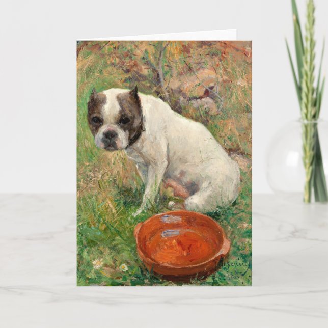 Carte Mon chien | Karl Georg Arsenius (Devant)