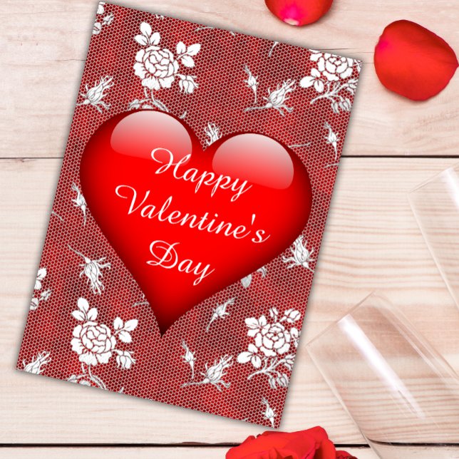 Carte Mon coeur bat pour toi Valentine (Créateur téléchargé)