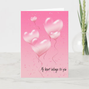 Carte Mon Coeur Vous Appartient