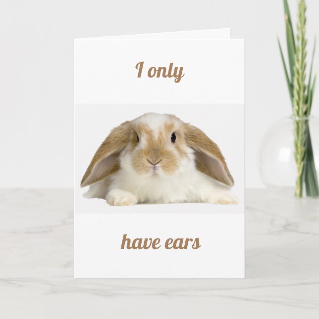 CARTE **MON COEUR VOUS APPARTIENT** ANNIVERSAIRE (Devant)