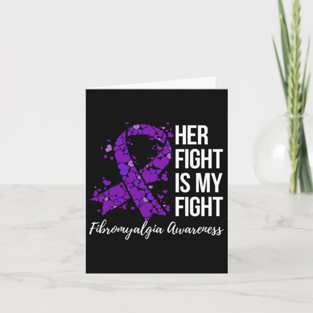 Carte Mon combat contre la fibromyalgie 2 (Devant)