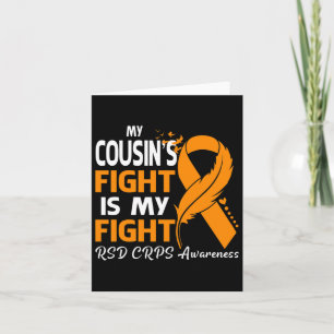 Carte Mon Cousin's Combat Is My Fight Rsd Crps Sensibili