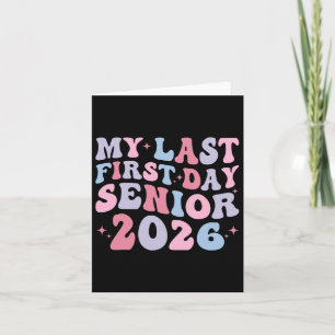 Carte Mon Dernier Premier Jour Cl De 2026 Senior Retour