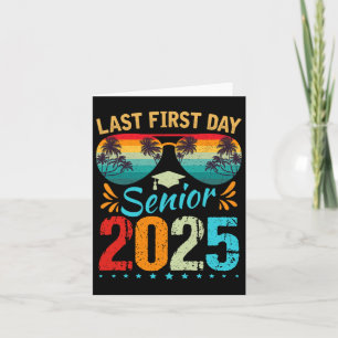 Carte Mon dernier premier jour Senior 2025 Ck à l'école 