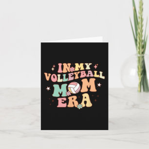Carte Mon époque de maman de volley-ball jour de match M