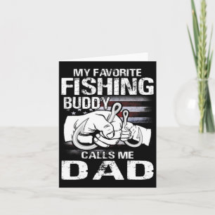 Carte Mon Épouse De Pêche Préférée M'Appelle Papa