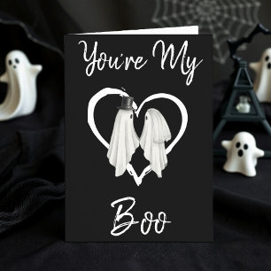 Carte Mon Fantôme De Boo Halloween Joyeux Anniversaire