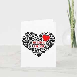 Carte Mon Fils Chd Warrior Maman Maladie cardiaque congé