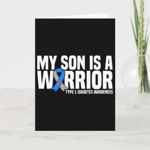 Carte Mon Fils Est Un Guerrier Type 1 Sensibilisation au
