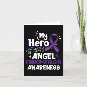 Carte Mon Héros Est Maintenant Mon Angel Fibromyalgie Se