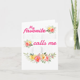 Carte Mon ingénieur électrique favori m'appelle maman