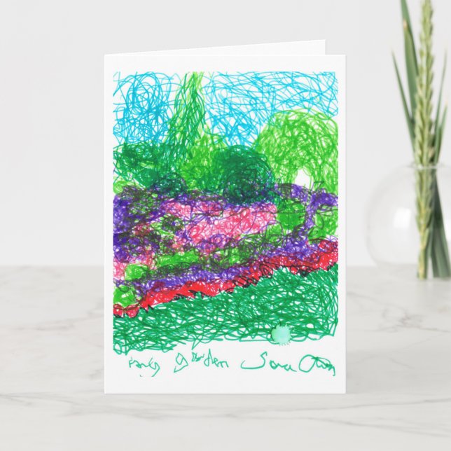 Carte Mon jardin (Devant)