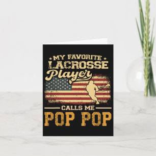 Carte Mon Lecteur De Crosse Préféré M'Appelle Pop Pop Us