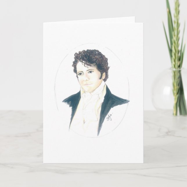 Carte Mon M. Darcy (Devant)