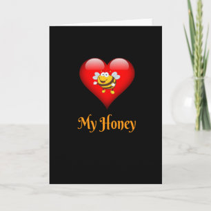 Carte Mon miel sauve les abeilles Cadeau