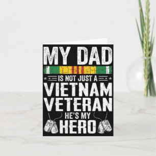 Carte Mon père n'est pas juste un vétéran du Vietnam Hes