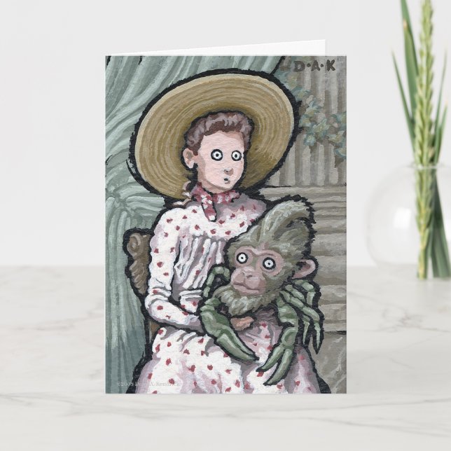 Carte Mon premier animal de compagnie #3 - Blanc à l'int (Devant)