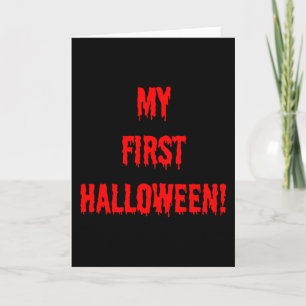 Carte Mon premier Halloween