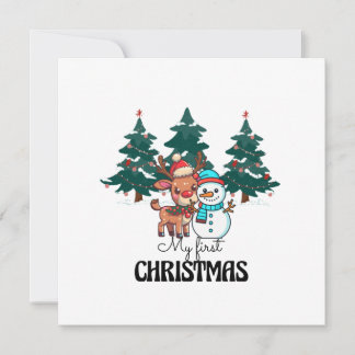 Carte Mon premier Noël