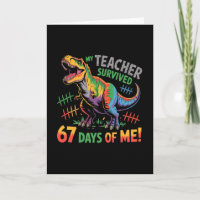 Mon professeur a survécu 67 jours d'école 67 Meme