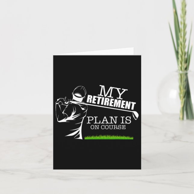 Carte Mon Régime De Retraite Est Sur Le Parcours Funny G (Devant)