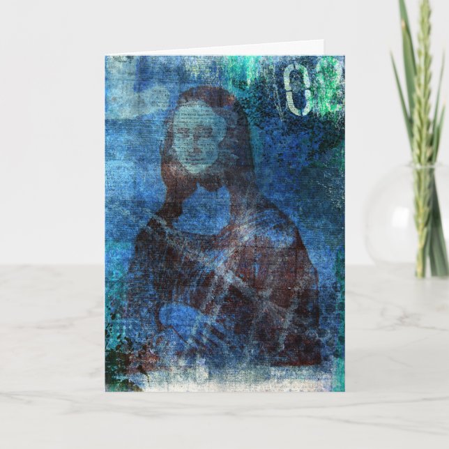 Carte Mona Blues, Anniversaire (Devant)