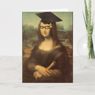Carte Mona Lisa Graduation