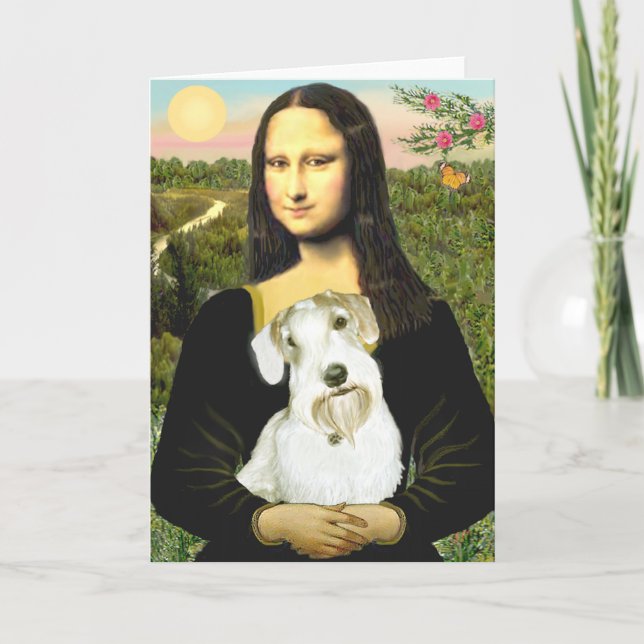 Carte Mona Lisa - Sealyham Terrier (L) (Devant)