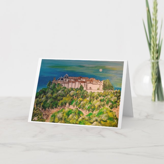 Carte Monasterio de San Miguel Peinture d'Alfred Fox (Devant)