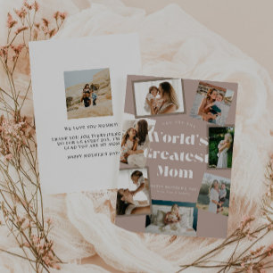 Carte Monde rose poussiéreux Photo de la plus grande mam
