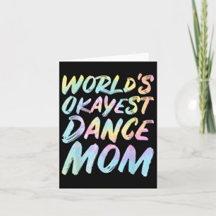Carte Mondes Okayest Danse Maman - Fantastique Cravate d