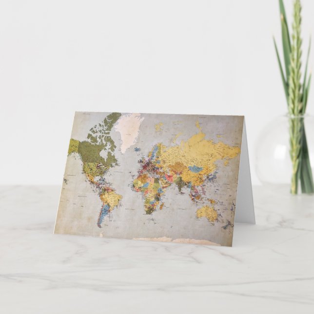 carte mondiale (Devant)