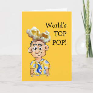 Carte Mondiale Top Pop-Fête des pères