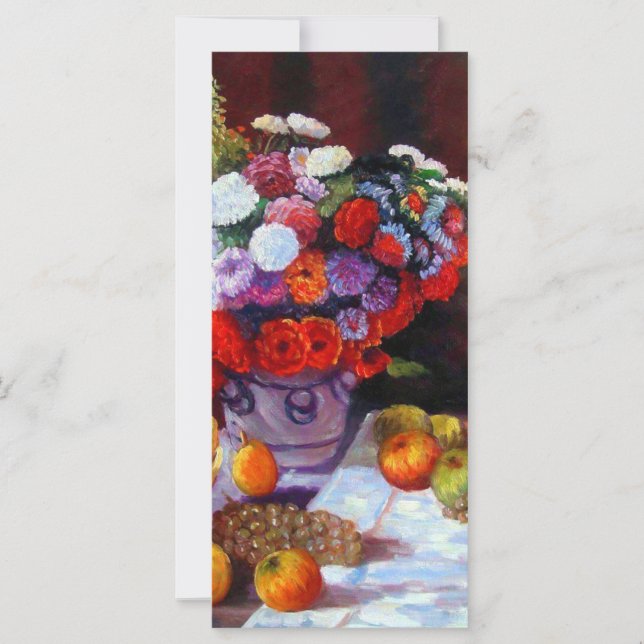 Carte Monet Flowers et Fruit (Devant)