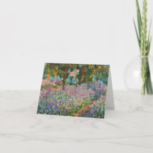 Carte Monet Irises