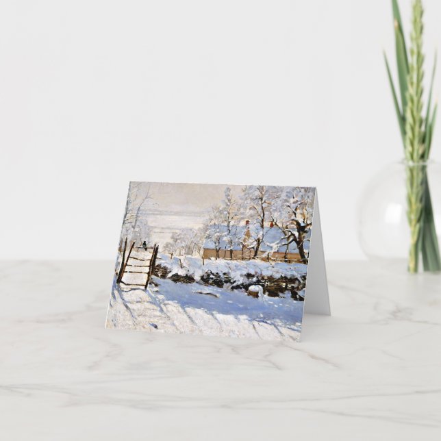 Carte Monet - La Magpie (Devant)