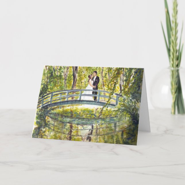 Carte Monet mariage (Devant)