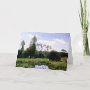 Carte Monet - Vue sur Rouelles Le Havre, art,