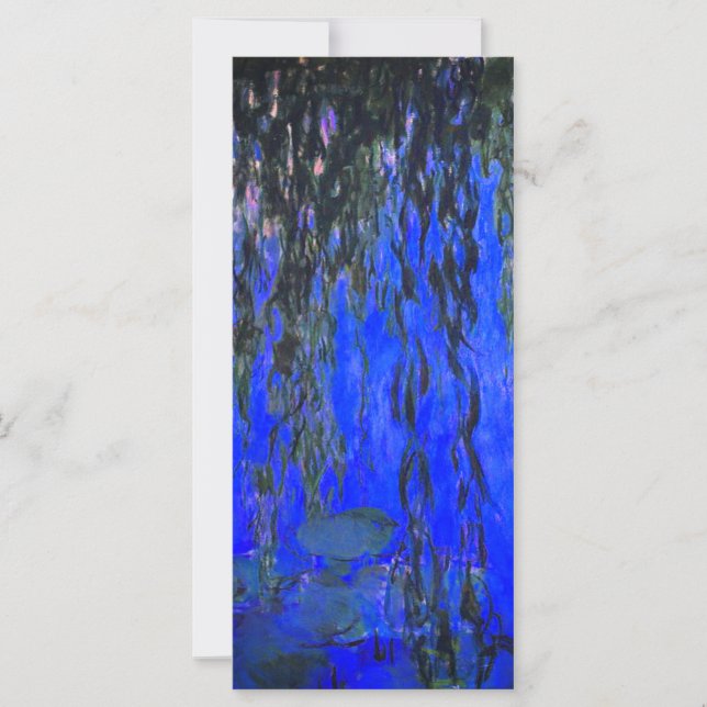 Carte Monet Weeping Willow Branches (Devant)