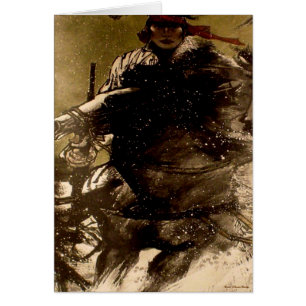 Carte mongole Horseman