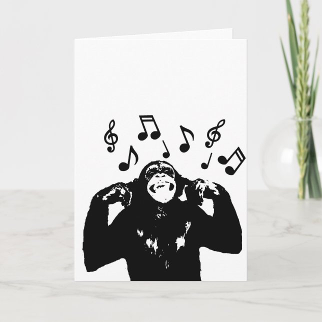 Carte monkeymonkey de musique (Devant)