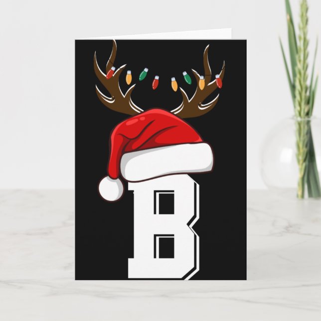 Carte Monogrammed Family Christmas Matching Outfits T Sh (Devant)