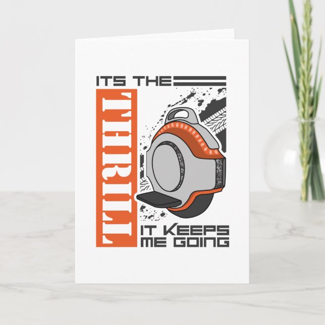 Carte Monowheel monowheel Thrill EUC (Devant)