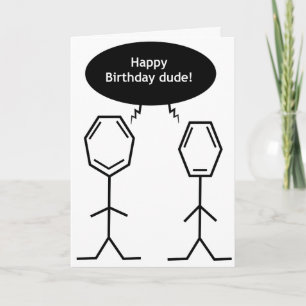 Carte monsieur benzene Joyeux garçon d'anniversaire ! ca