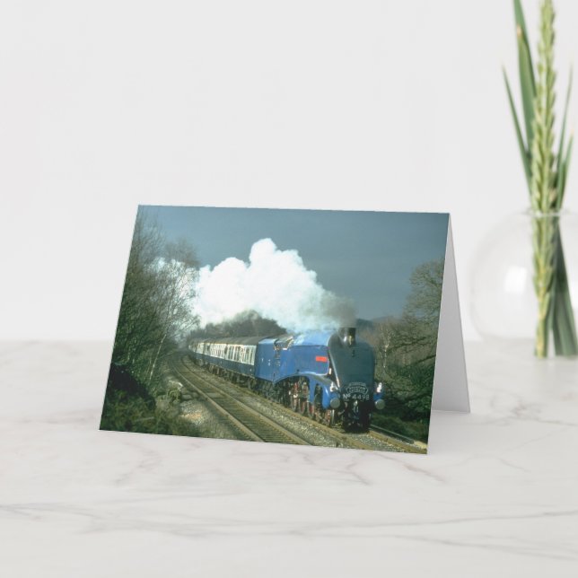 Carte Monsieur Nigel Gresley de Gresley A4 travaille le (Devant)