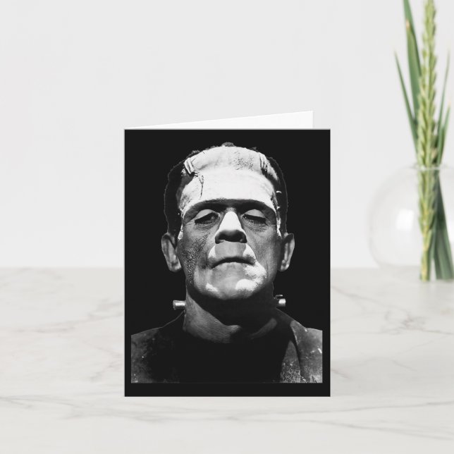 Carte Monster d'Halloween Monster Horreur Monster (Devant)